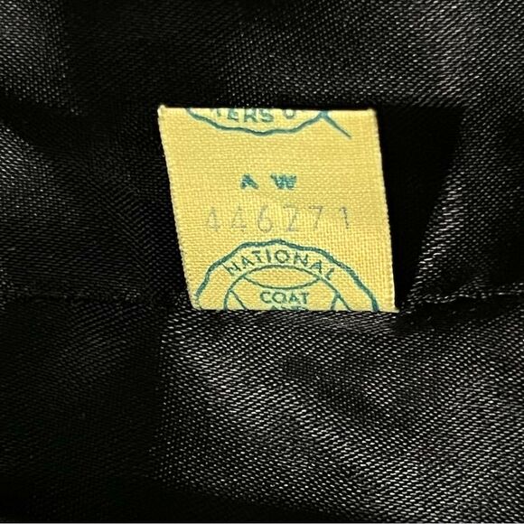 Vintage Faux Persian Lamb Fur Jacket Made in USA Union Label Grandmacore - Picture 7 of 7